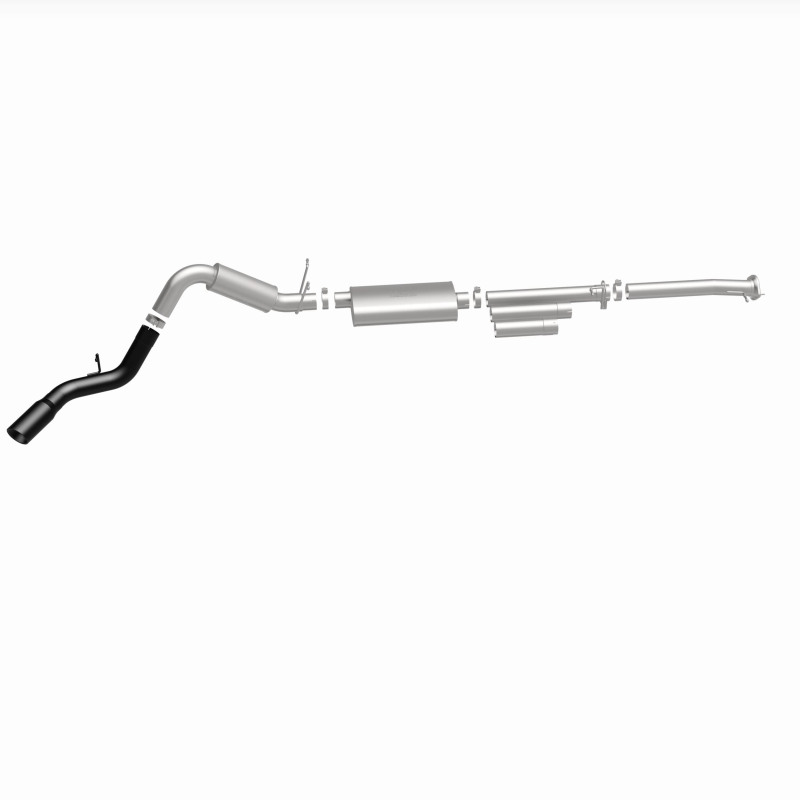 Chevrolet 2500 Performance Exhaust - Single Passenger Side Rear Exit - Magnaflow - Cat Back - Black - `11-`19