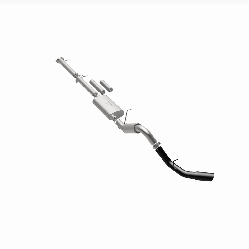 Chevrolet 3500 Performance Exhaust - Single Passenger Side Rear Exit - Magnaflow - Cat Back - Black - `11-`19