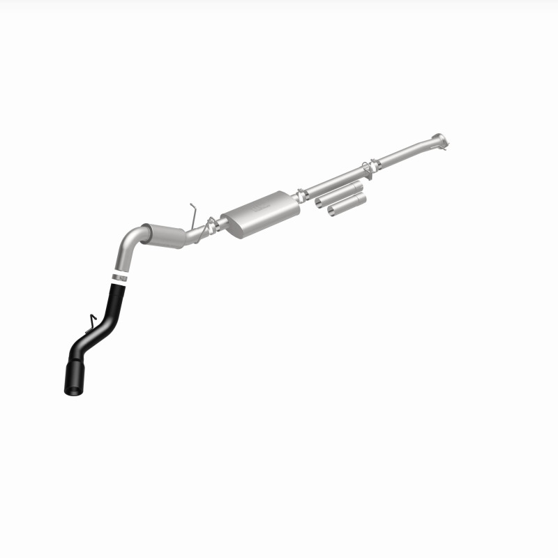 GMC 2500 Performance Exhaust - Single Passenger Side Rear Exit - Magnaflow - Cat Back - Black - `11-`19