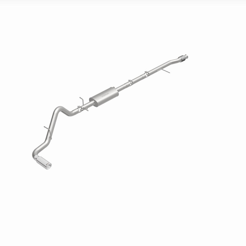 Chevrolet Silverado 1500 Performance Exhaust - Single Passenger Side Rear - Magnaflow - Street Series Cat-Back - Polished - 2019