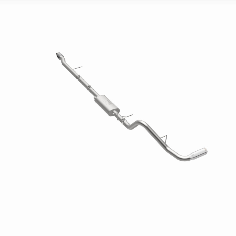 Chevrolet Silverado 1500 Performance Exhaust - Single Passenger Side Rear - Magnaflow - Street Series Cat-Back - Polished - 2019