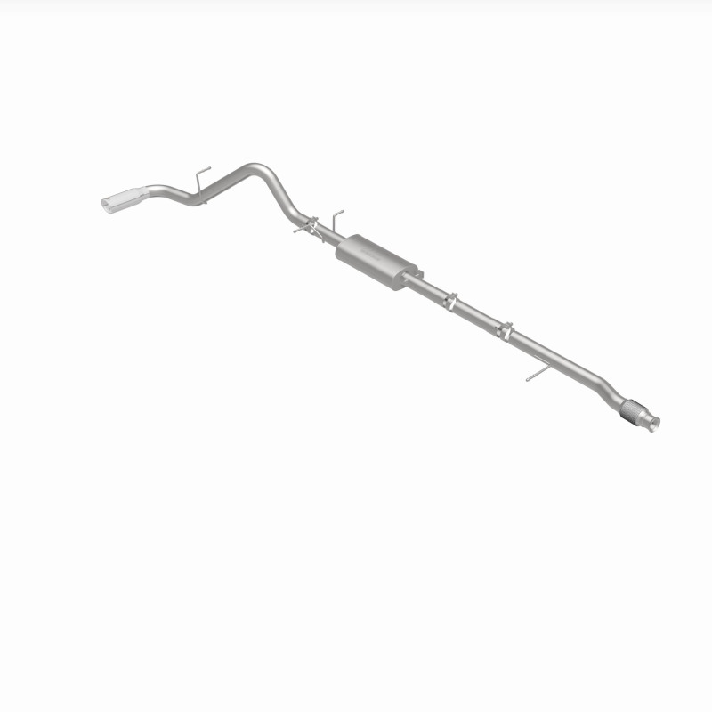 Chevrolet Silverado 1500 Performance Exhaust - Single Passenger Side Rear - Magnaflow - Street Series Cat-Back - Polished - 2019