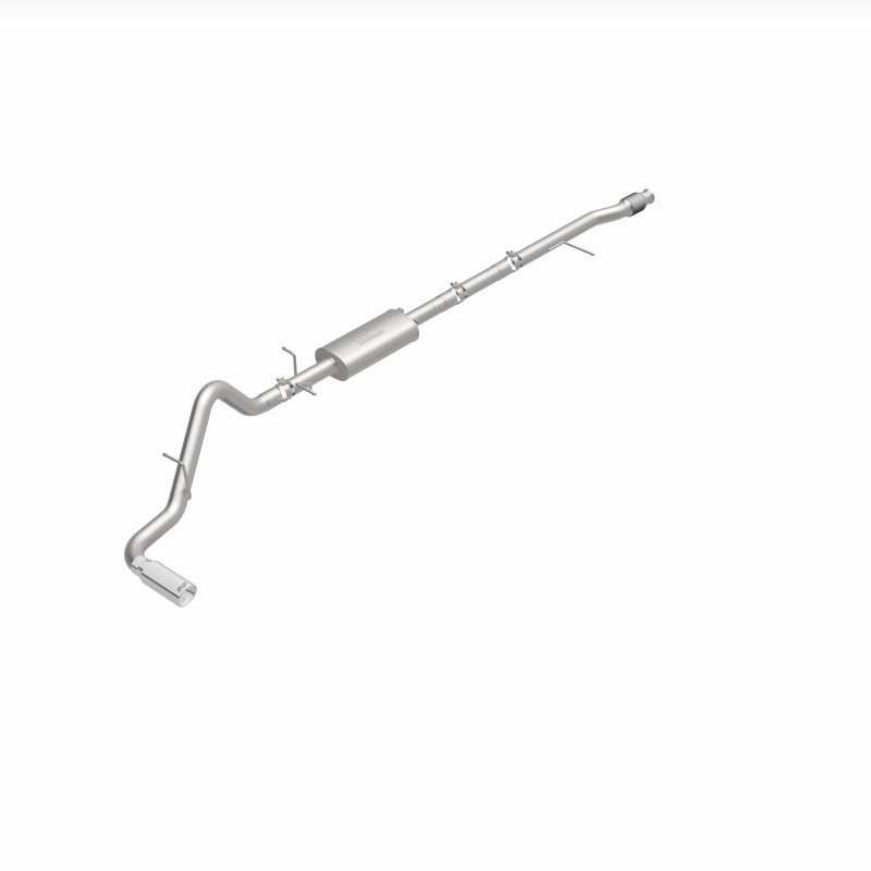 Chevrolet Silverado 1500 Performance Exhaust - Single Passenger Side Rear - Magnaflow - Street Series Cat-Back - Polished - 2019