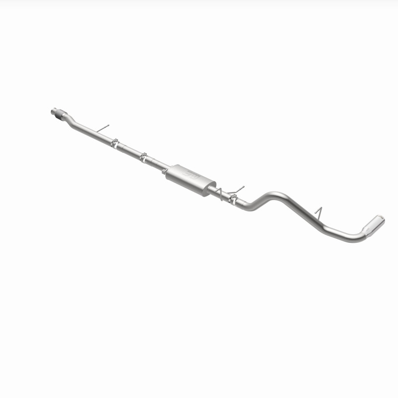 Chevrolet Silverado 1500 Performance Exhaust - Single Passenger Side Rear - Magnaflow - Street Series Cat-Back - Polished - 2019