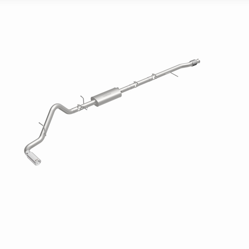 Chevrolet Silverado 1500 Performance Exhaust - Single Passenger Side Rear - Magnaflow - Street Series Cat-Back - Polished - 2019