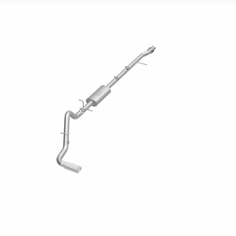 Chevrolet Silverado 1500 Performance Exhaust - Single Passenger Side Rear - Magnaflow - Street Series Cat-Back - Polished - 2019