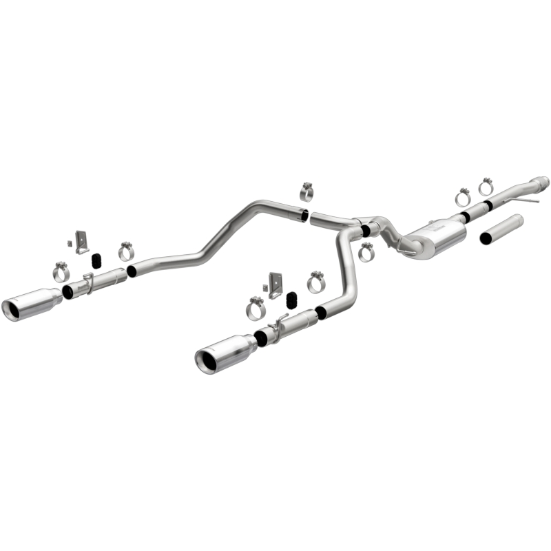Chevrolet Silverado 1500 Performance Exhaust - Dual Rear Exit - Magnaflow - Street Series Cat-Back - 2019