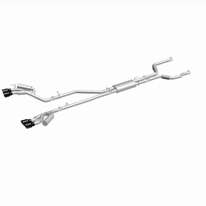 Ford Explorer Performance Exhaust - Magnaflow - Street Series Cat-Back - Black Chrome - `20-`25