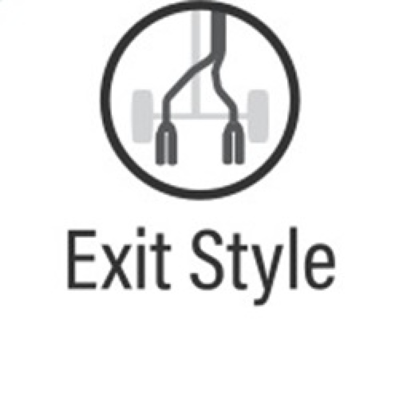 Ford Explorer Performance Exhaust - Magnaflow - Street Series Cat-Back - Black Chrome - `20-`25