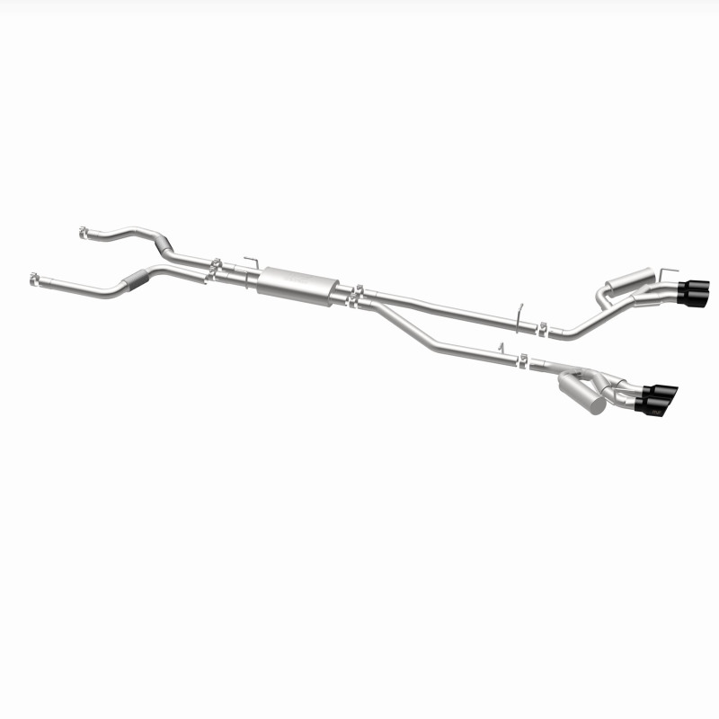 Lincoln Aviator Performance Exhaust - Magnaflow - Street Series Cat-Back - Black Chrome - `20-`25