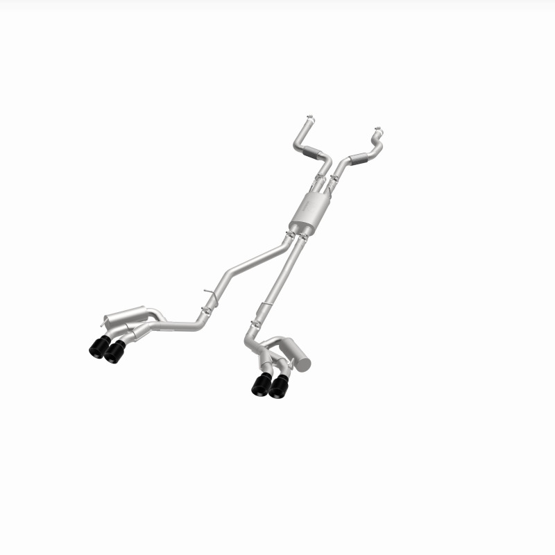 Lincoln Aviator Performance Exhaust - Magnaflow - Street Series Cat-Back - Black Chrome - `20-`25