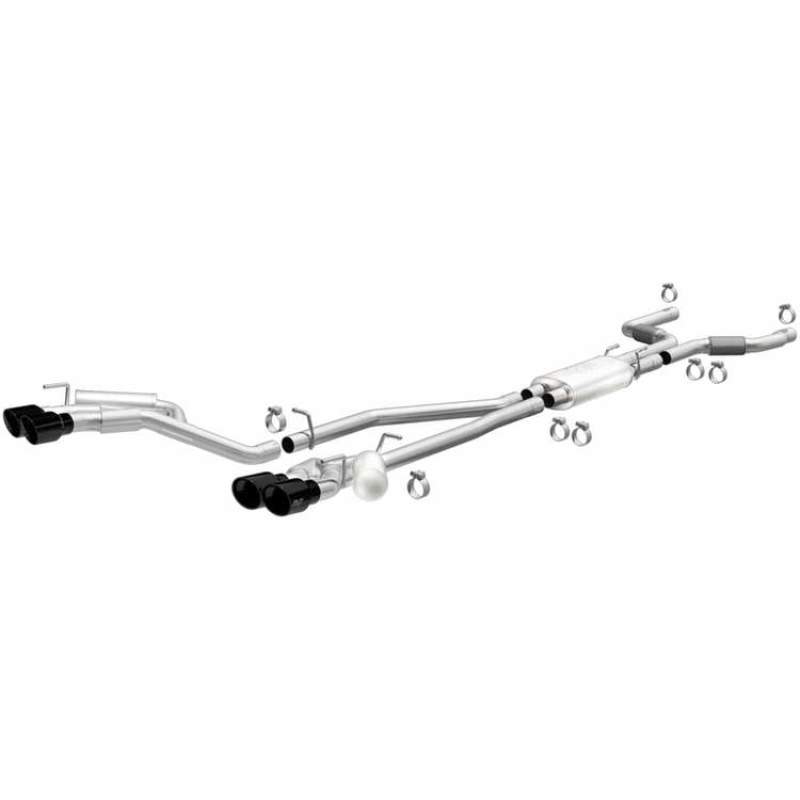 Lincoln Aviator Performance Exhaust - Magnaflow - Street Series Cat-Back - Black Chrome - `20-`25
