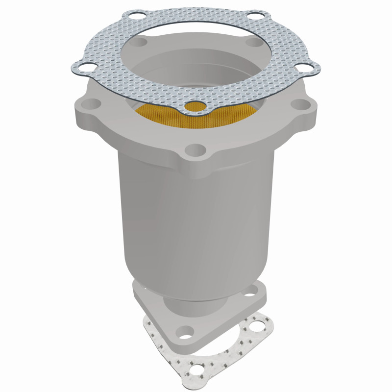 Mazda 626 Catalytic Converter - Magnaflow - HM Grade Direct-Fit, Federal/EPA Compliant, Stainless Steel - `00-`02