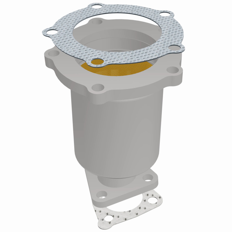 Mazda 626 Catalytic Converter - Magnaflow - HM Grade Direct-Fit, Federal/EPA Compliant, Stainless Steel - `00-`02