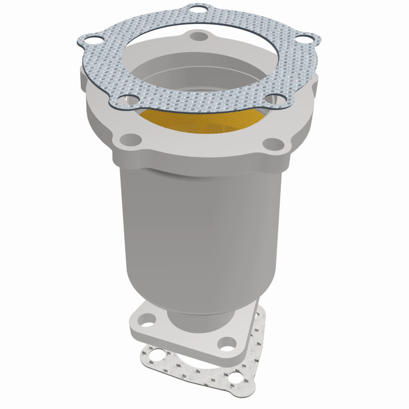 Mazda 626 Catalytic Converter - Magnaflow - HM Grade Direct-Fit, Federal/EPA Compliant, Stainless Steel - `00-`02