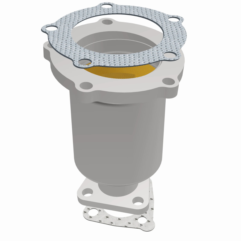 Mazda 626 Catalytic Converter - Magnaflow - HM Grade Direct-Fit, Federal/EPA Compliant, Stainless Steel - `00-`02