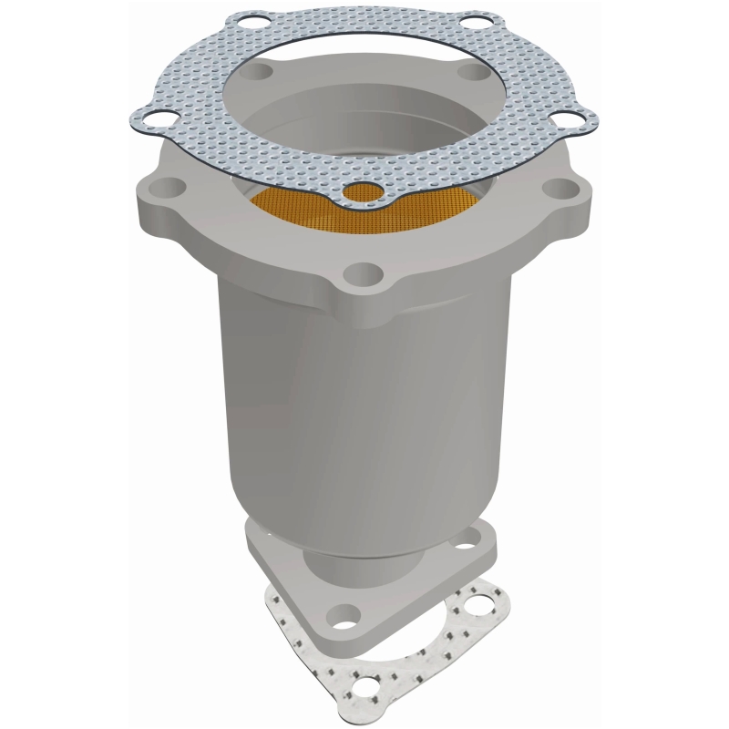 Mazda 626 Catalytic Converter - Magnaflow - HM Grade Direct-Fit, Federal/EPA Compliant, Stainless Steel - `00-`02