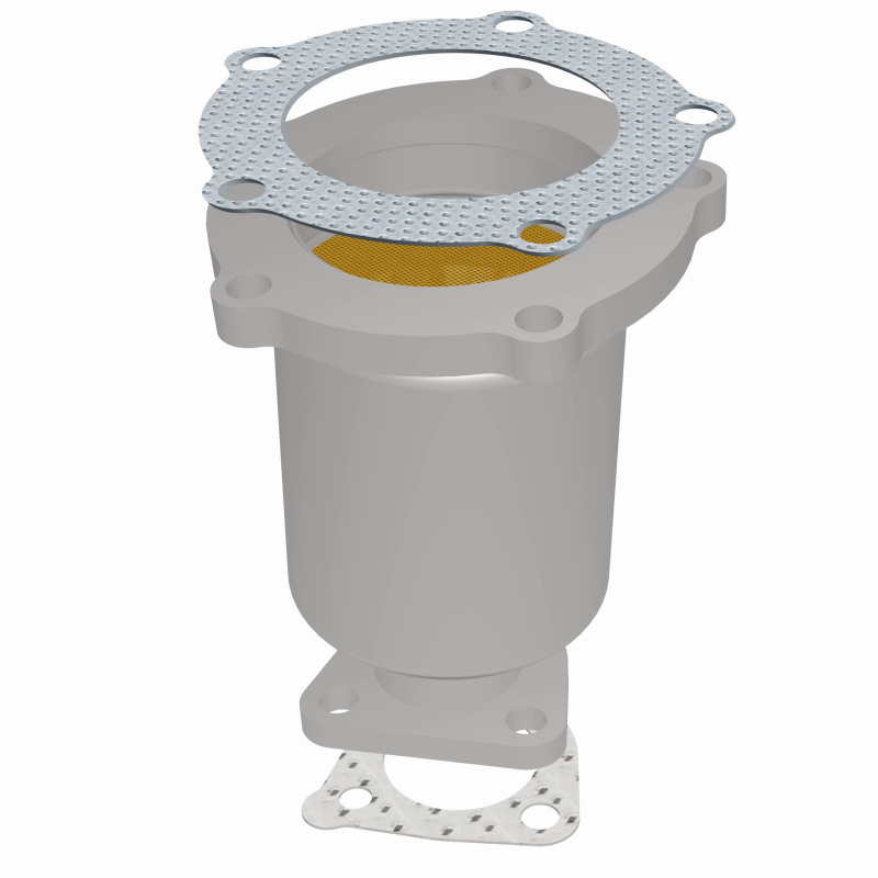 Mazda 626 Catalytic Converter - Magnaflow - HM Grade Direct-Fit, Federal/EPA Compliant, Stainless Steel - `00-`02