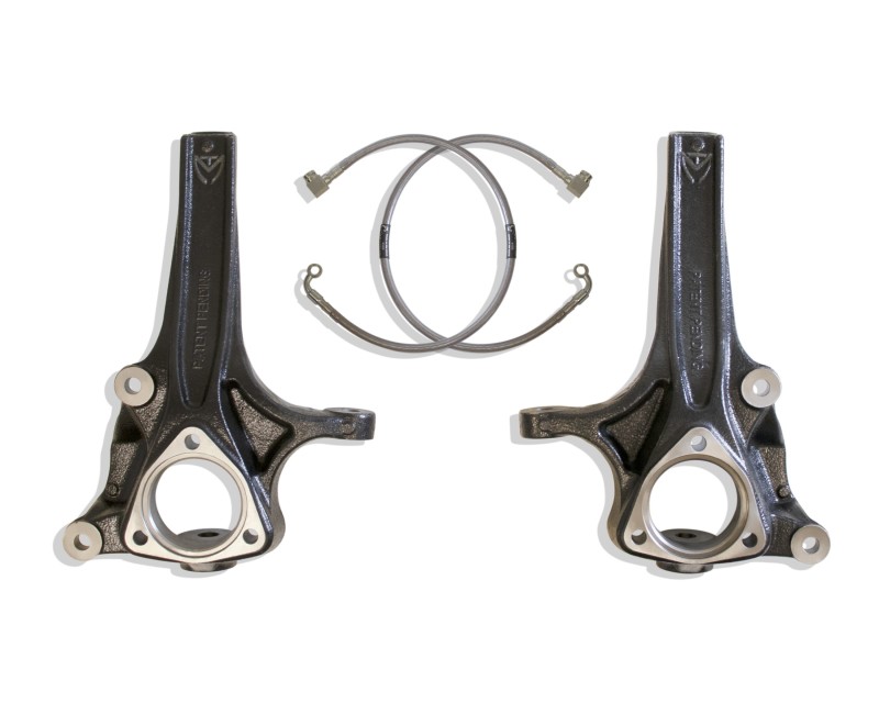 RAM 1500 Suspension Lift Kit - Front - Maxtrac - MXT Lift Spindles - `19-`27