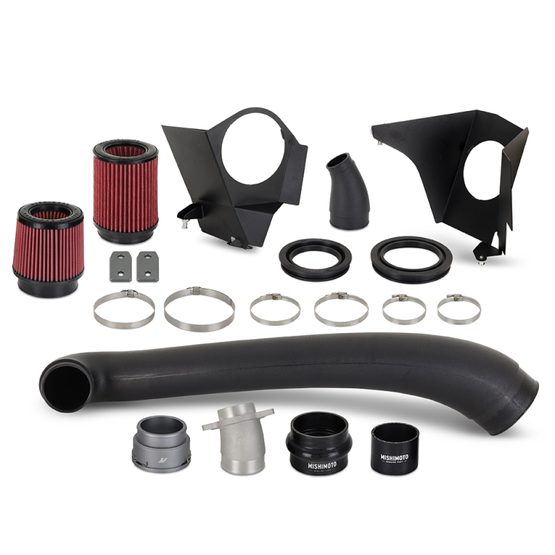 BMW M3 Performance Air Intake - Mishimoto - Open Airbox - Micro-wrinkle Black - `21-`27
