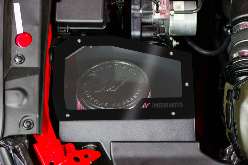 Subaru WRX Performance Air Intake - Mishimoto - Oiled Filter - Micro-Wrinkle Black - `22-`27