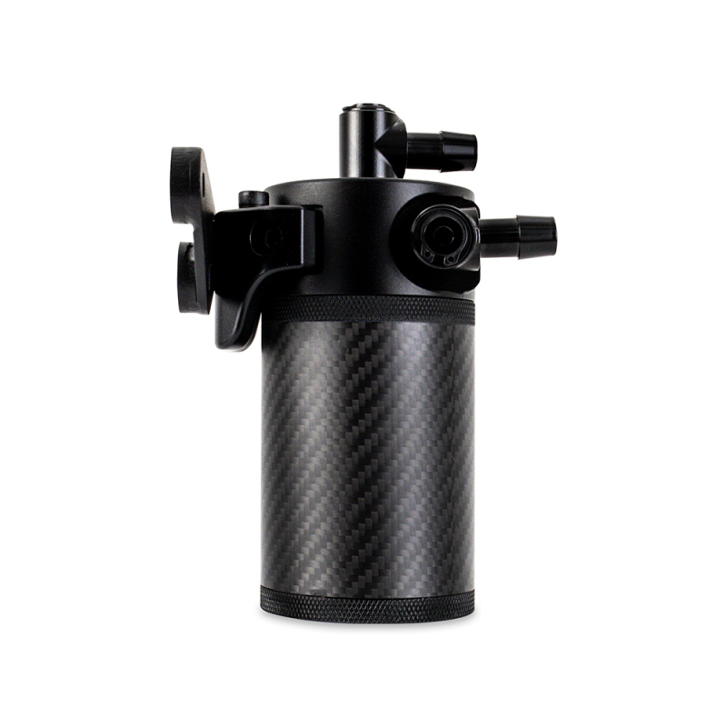 Chevrolet Corvette Oil Catch Can Kit - Mishimoto - Baffled, PCV Side - Carbon Fiber - `20-`27