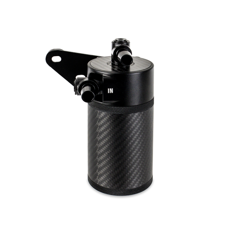 Chevrolet Corvette Oil Catch Can Kit - Mishimoto - Baffled, PCV Side - Carbon Fiber - `20-`27