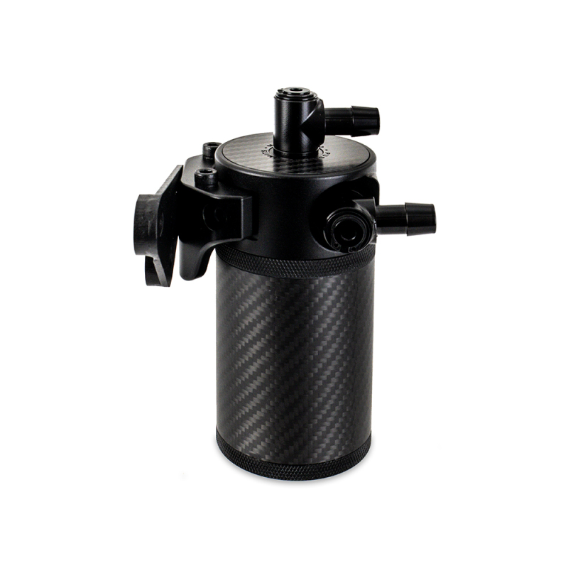 Chevrolet Corvette Oil Catch Can Kit - Mishimoto - Baffled, PCV Side - Carbon Fiber - `20-`27