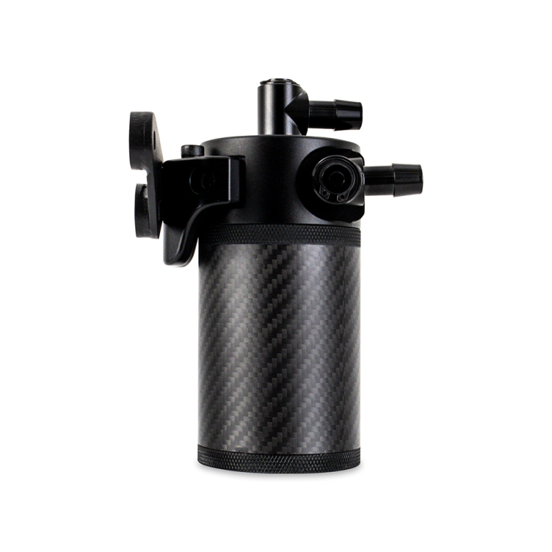 Chevrolet Corvette Oil Catch Can Kit - Mishimoto - Baffled, PCV Side - Carbon Fiber - `20-`27