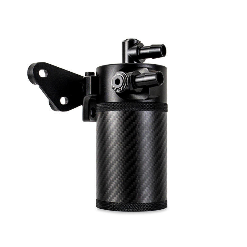 Chevrolet Corvette Oil Catch Can Kit - Mishimoto - Baffled, PCV Side - Carbon Fiber - `20-`27