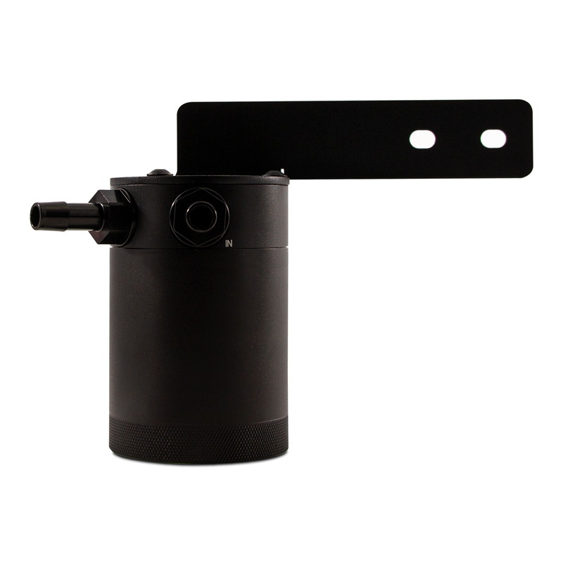Honda Civic Type R Baffled Oil Catch Can Kit - PCV Side - Mishimoto - Direct-Fit - Black - `17-`27