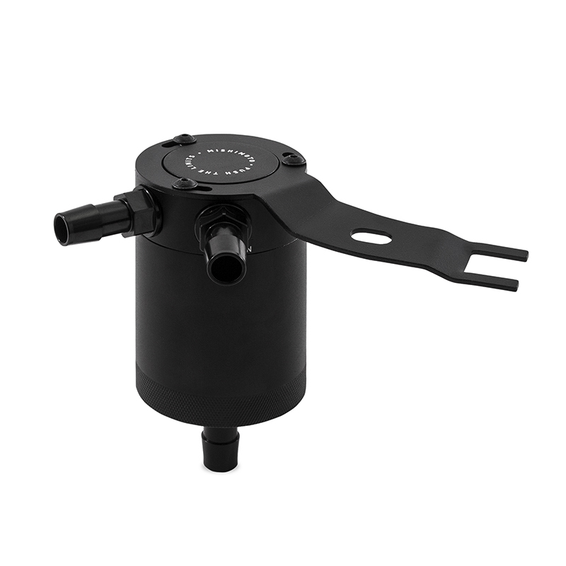 Mazda Miata Oil Catch Can Kit - Mishimoto - Baffled - Black - `16-`27