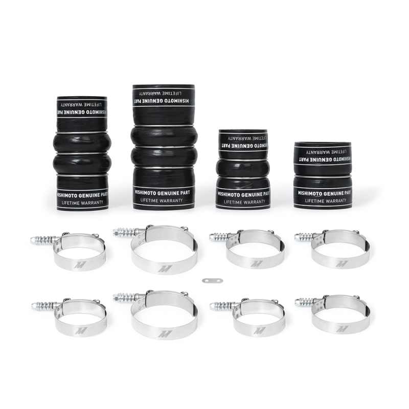 GMC 6.6L L5P Duramax Intercooler Boot Kit - Mishimoto - Factory-Fit with DuraCore™ - `17-`19