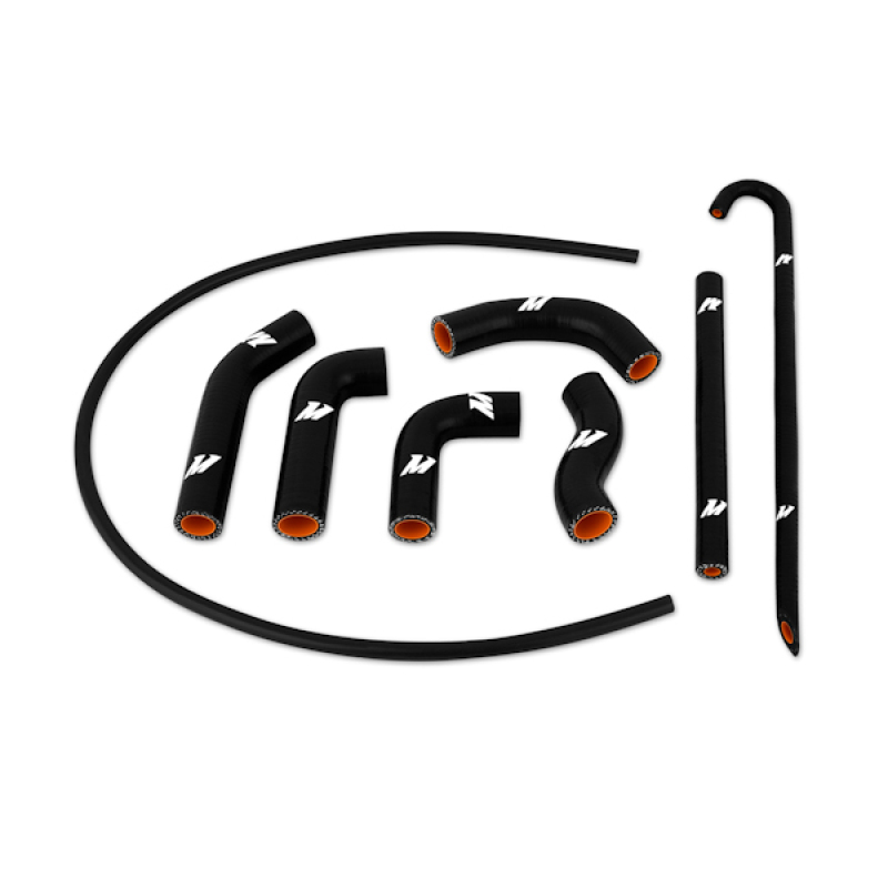 Honda XR650R Radiator Coolant Hose Kit - Mishimoto - Silicone - Black - `00-`07
