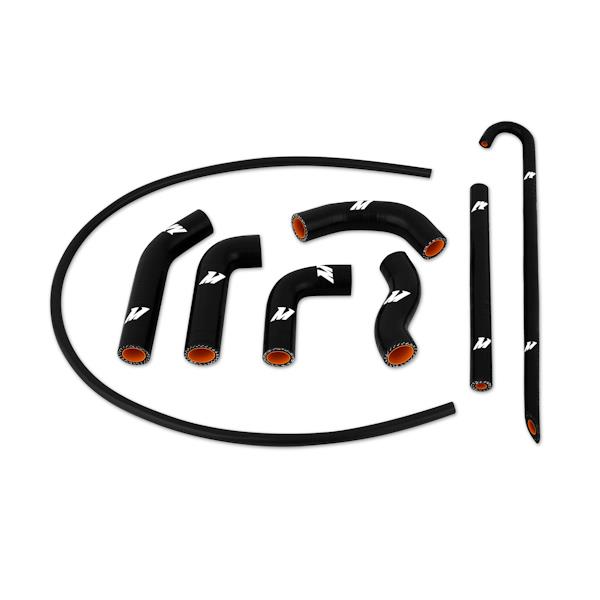Honda XR650R Radiator Coolant Hose Kit - Mishimoto - Silicone - Black - `00-`07