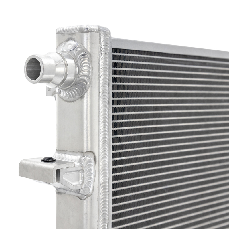 BMW M3 Heat Exchanger - Mishimoto - Performance, Dual-Pass, Aluminum, Louvered Fin, Includes Rock Guards - `21-`27
