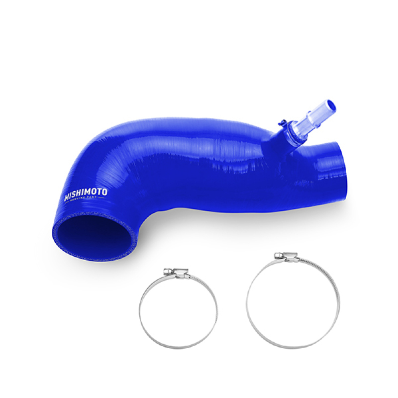 Cadillac ATS Performance Air Intake - Mishimoto - Silicone Induction Hose - Blue - `13-`27