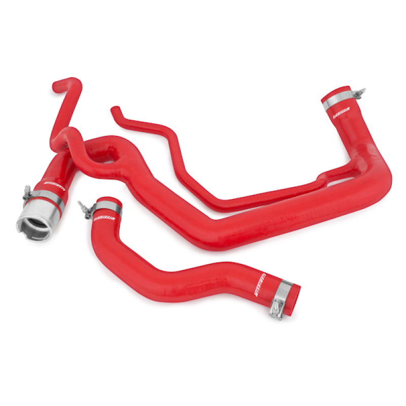 Chevrolet Silverado 3500 Radiator Coolant Hose Kit - Mishimoto - 6.6L Duramax Silicone - Red - `06-`07