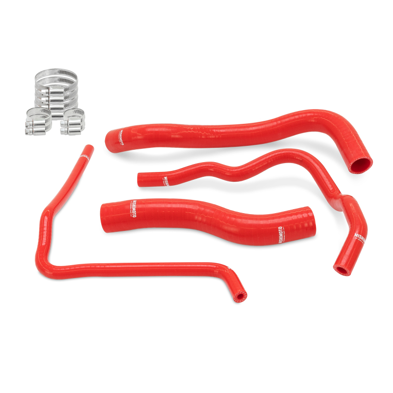 Honda Civic Type R Radiator Hose Kit - Mishimoto - Silicone Coolant, K20C1 Engine - Red - `23-`27