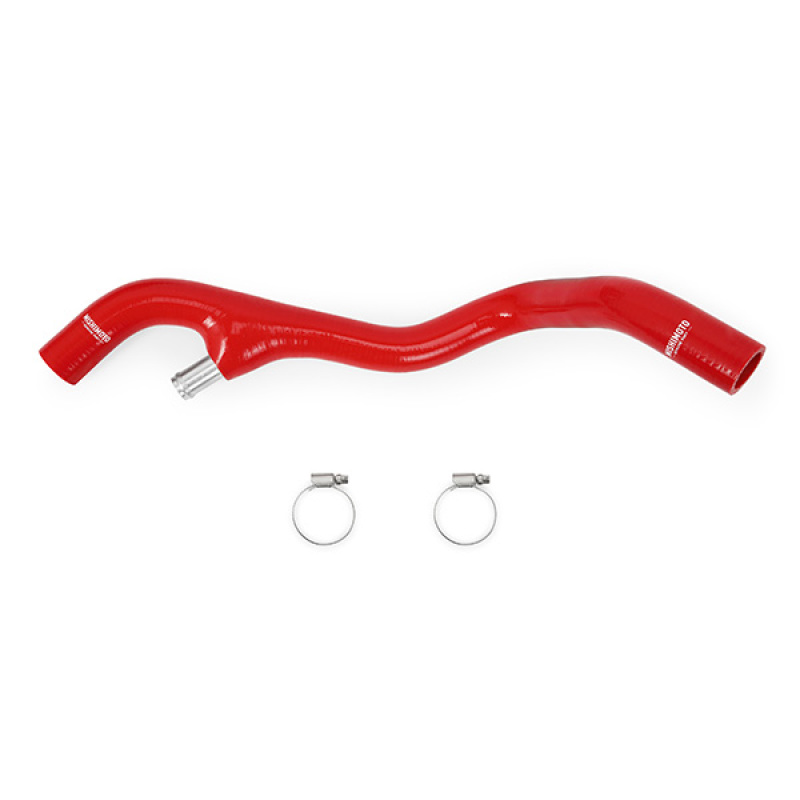 Ford F-250 Radiator Hose Kit - Lower - Mishimoto - High-grade 4-ply Silicone with Metal Y-fitting - Red - `03-`04