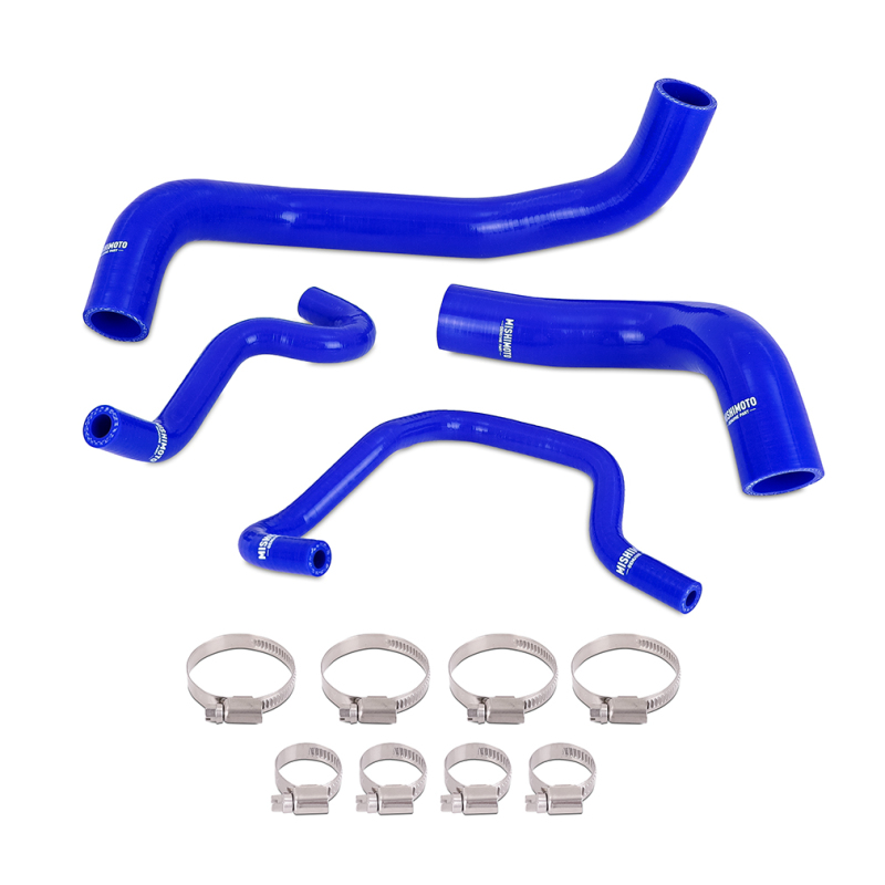 Infiniti Q50 Radiator Coolant Hose Kit - Mishimoto - 3.0T Silicone - Blue - `16-`27
