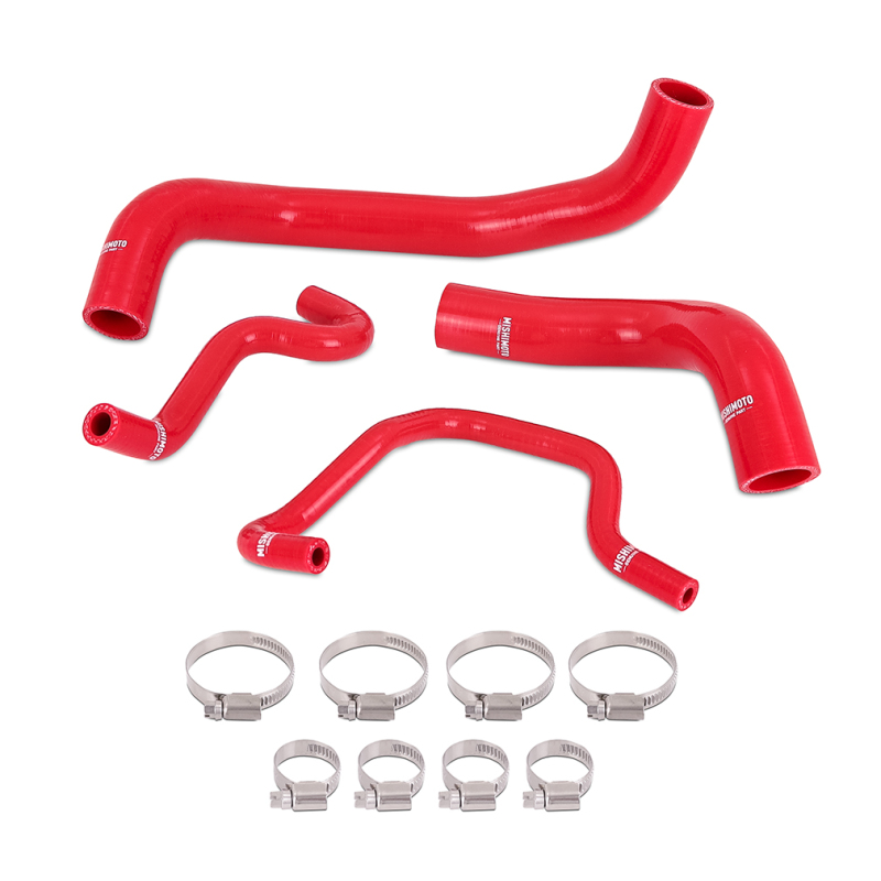 Infiniti Q50 Radiator Hose Kit - Mishimoto - Silicone - Red - `16-`27