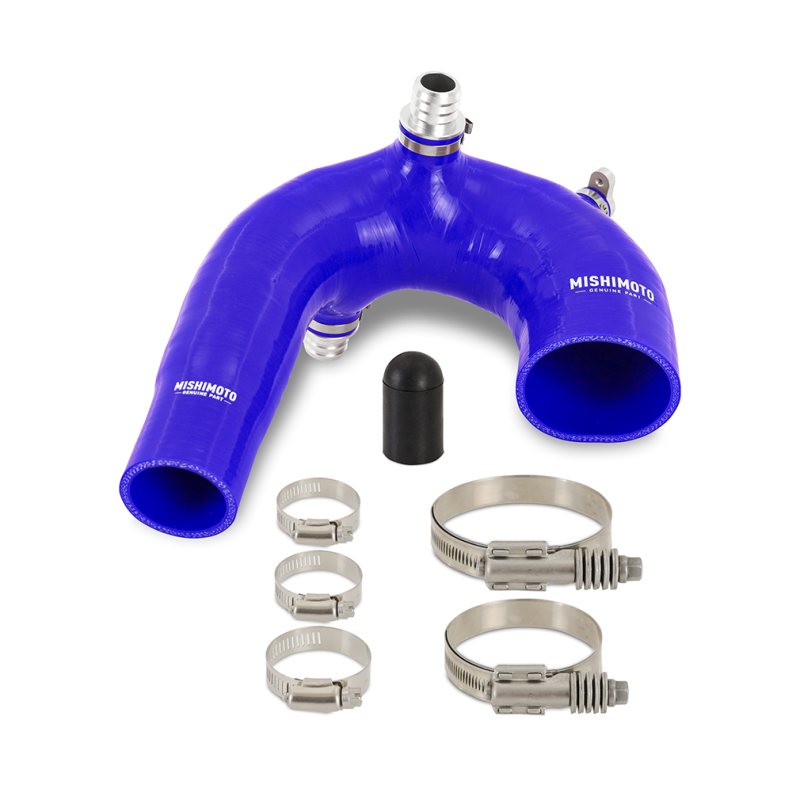 Polaris RZR XP Turbo Performance Air Intake - Mishimoto - Silicone Intake J-Tube - Blue - `16-`27 Polaris RZR XP Turbo Performance Air Intake - Mishimoto - Silicone Intake J-Tube - Blue - `16-`27