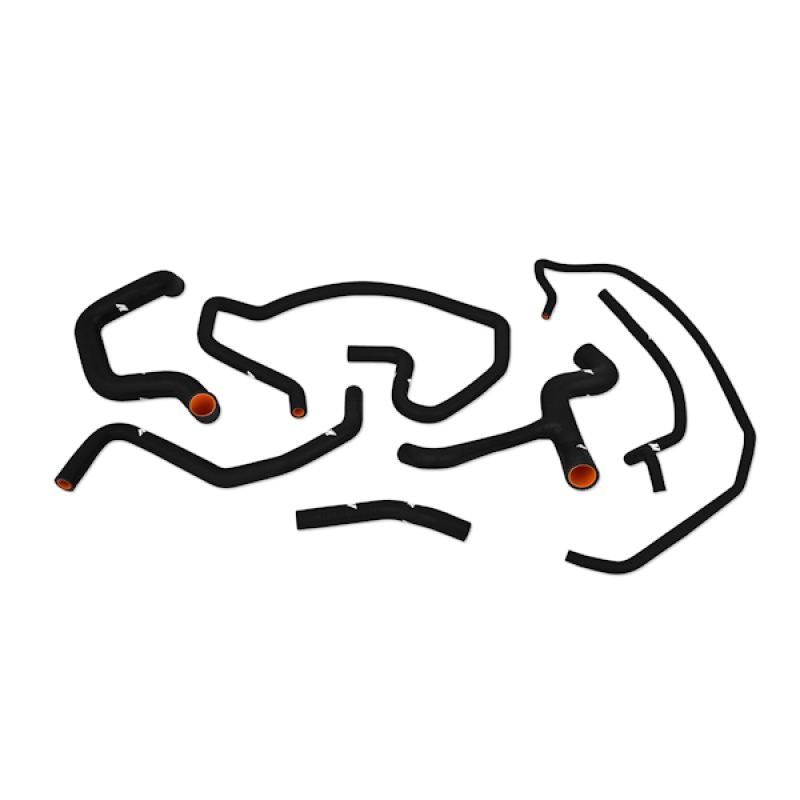 Ford Focus LX Radiator Coolant Hose Kit - Mishimoto - Silicone, Heat-resistant embedded fibers - Black - `00-`04