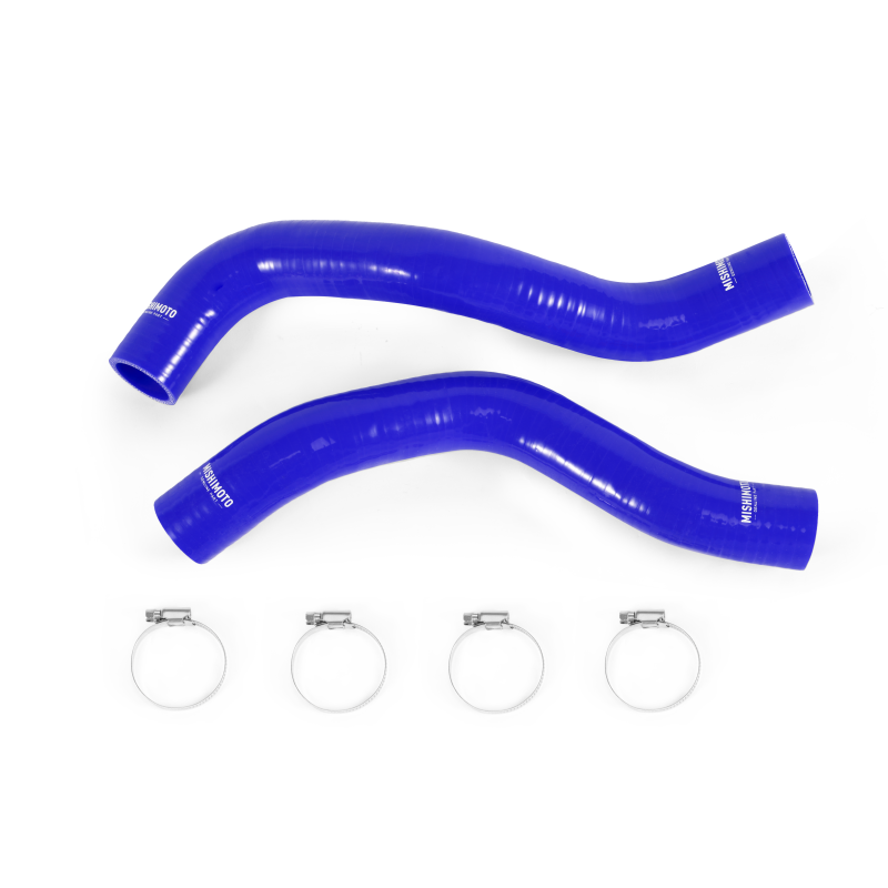Nissan Titan XD Radiator Coolant Hose Kit - Mishimoto - Silicone, 4-ply - Blue - `16-`19