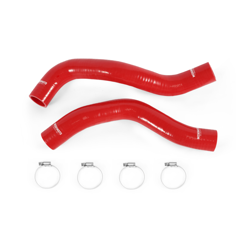 Nissan Titan XD Radiator Coolant Hose Kit - Mishimoto - Silicone - Red - `16-`19