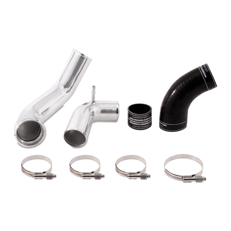 Ford Raptor Intercooler Pipe Kit - Mishimoto - Cold-Side, EcoBoost - Polished - `17-`27