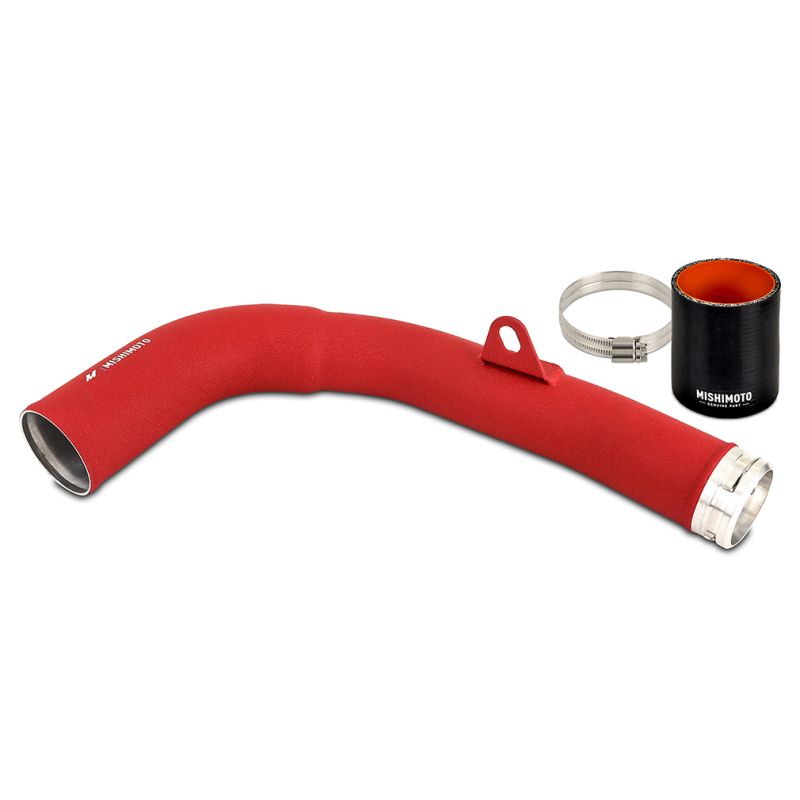 Subaru WRX Intercooler Pipe Kit - Mishimoto - MMICP-WRX-22WRD - Wrinkle Red - `22-`27