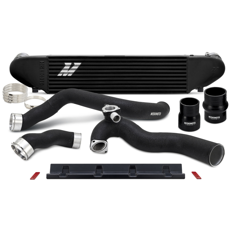 Ford Mustang Performance Intercooler Kit - Mishimoto - MM Intercoolers - Kits - Black - `24-`27