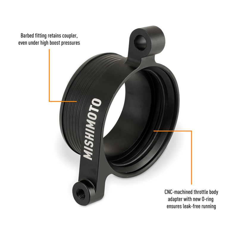 Subaru WRX Intercooler Kit - Front - Mishimoto - Performance Front-Mount - Black Intercooler, Red Pipes - `22-`27